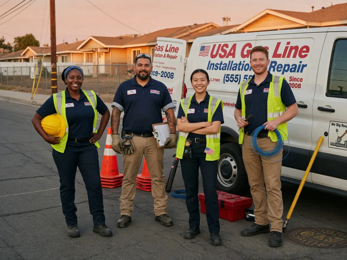 Gas Line Installation company in Simsboro, LA